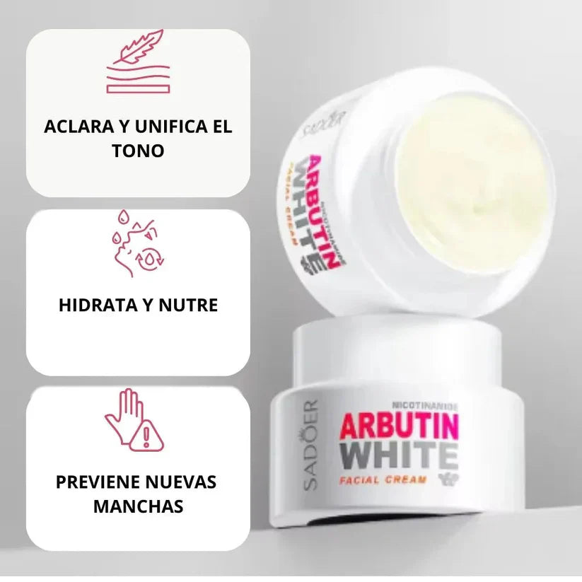 Arbutin White®  ✨ Crema Aclarante